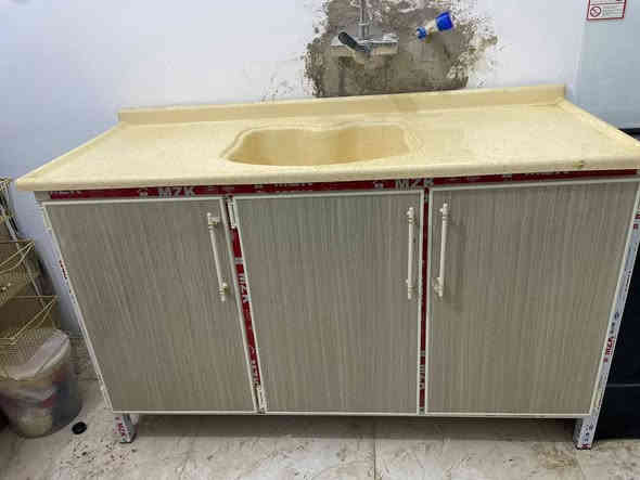 كاونتر  مع ملحق   مع سنك مرمر 
تسكام درجه اولا الله شاهد
ثلاثه قطع جديد جدآ ستخدام أقل شهرين قطره 
خياس مابيه 
العنوان النجف الاشرف 
الاستفسار ***********
السعر 350 بيه مجال الطيبين
