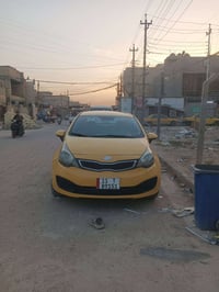 كيا ريو 2013 بغداد انكليزي باسمي مصفره هيه وغرامات وارد امريكي حادثه خ...