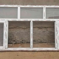 شباك pvc نظيف العرض 240 الطول 140  07887277711