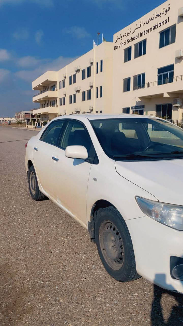 تۆیۆتا کرۆلا ٢٠١٣ 
تەکسی بیلادیە وەجبەی یەکەم کرایتە خسوسی لەسەر ساغەی. وەرگەران و لێدران هەموو بەشەرت 
مەکینە ١٨ بیلادیە
گێر تۆماتیک بیلادی
پێش و پشت هەموو بەشەرت
١٦٠ هەزار رۆیشتیە. وە سەنەوی و ژینگە نوێیە هەتا ٢٠٣٠
سەیارەکە کامل جایزە

رەقەم تەلەفۆن *********** أربيل, العراق
