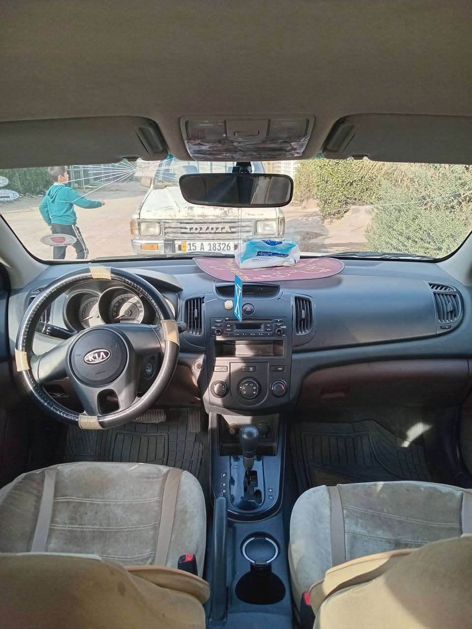 السلام عليكم للبيع سيراتو موديل ٢٠٠٩رقم أربيل انكليزي بأسمي سنوية لل ٢٠٢٩ محرك وكير خير من الله السعر ٨٣ $ وبيهة مجال قليل الهاتف ***********
