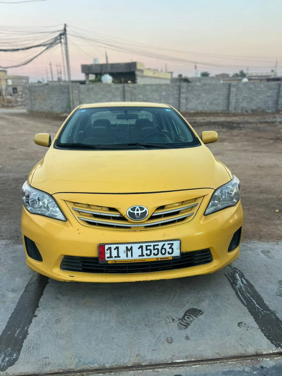 السلام عليكم  كورلا ١٣ للبيع كلين مابيها حادث كير ومكينه ١٩خير من الله رقم جديد صدر خير من الله مشط جديد تفصيخ شاده توني تايرات تخم جديد السياره كبل الشارع خير من الله العنوان بغداد تقاطع النهروان ***********
