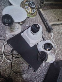 للبيع منظومة كامرات ip شركة دهوا اصلي ٤ كامرات مع جهاز ٨ جنل العنوان ب...