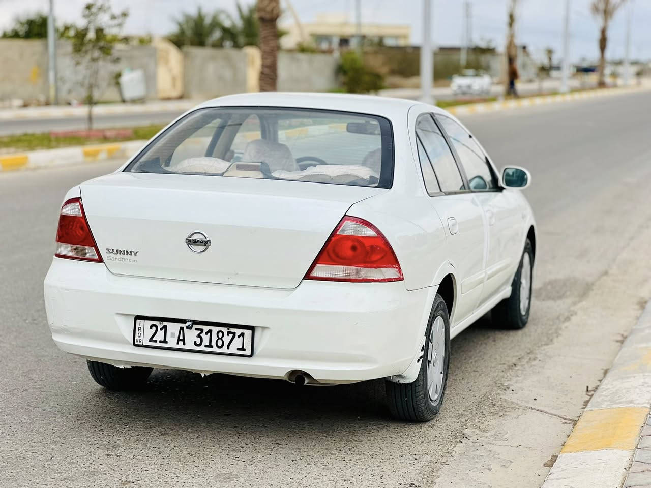 السلام عليكم…اعتذر عن الاقساط والوعدة…
للبيع بسعر مناسب جداً 89…
نيسان سني 2008 كوري لون ابيض رقم سليمانية دولي شرط التحويل…سيارة خير من الله حيل حلوة واحلى من الصور…
مواصفات نص فول 
كير اوتو
محرك 1600
4 جام كهرباء 
داخل لونين 
بلاجكتور شركة 
وباقي المواصفات معروفة
سيارة مكفولة كفالة عامة من الصبغ والتبديل شرط الفحص…
كير محرك صدر طخم تاير كلة جديد…
السعر 89 وبيها مجال 
مكاني صلاح الدين تكريت 
***********
***********
