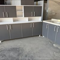 كاونتر خشب MDF • ٢م • سنك ١٢٠سم