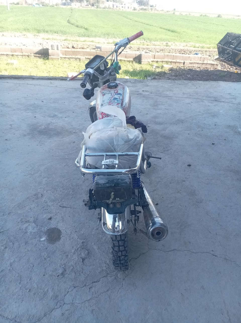 سلام عليكم للبيع او مراوس شعندك نزل دراجه موديل ١٩ تايكر اوراق الخاص مفتوح  استفسار أو اتصال عل رقم***********واسط عزيزيه أو
