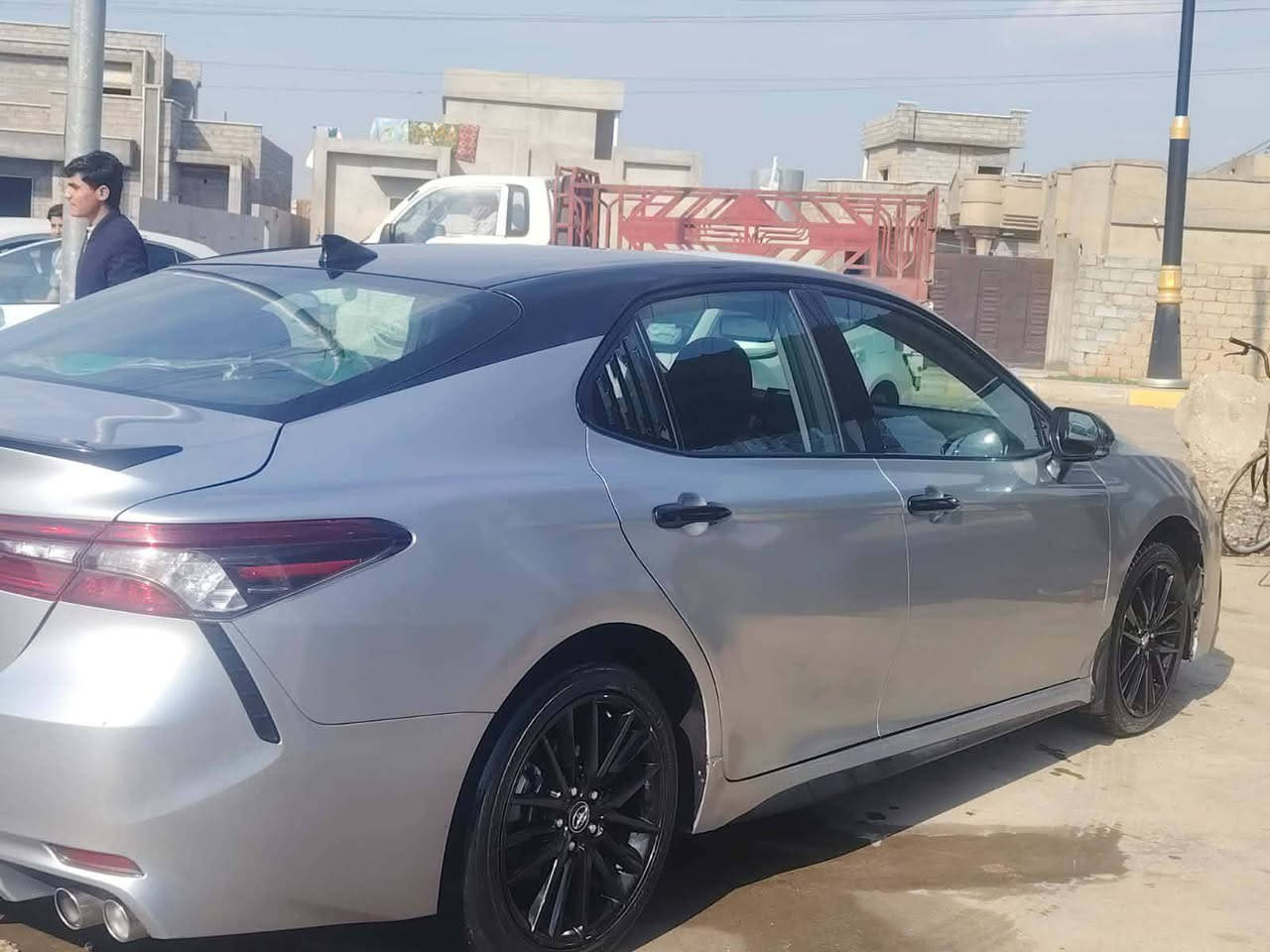 ‏2024  𝐓𝐎𝐘𝐎𝐓𝐀 𝐂𝐀𝐌𝐑𝐘-𝐗𝐒𝐄
Hybrid

تويوتا كامري (XSE) موديل : 2024

اللون : سمائي (مميز) تو كلر بلادي 

عداد المسافة :  21 

حجم المحرك : 2.5L ( 4.سلندر )

                                 

الضرر :  مرفق بالصور

المواصفات : 𝐗𝐒𝐄

فـول مـواصـفـات 

تو كلر 

ترحيب 

ابواب  

بصمة تشغيل)

شاشة  كبير

كاميرا خلفية 

ويل 19 الرياضي 

هاند بريك بصمة

اوتو هولد (𝐀𝐔𝐓𝐎 𝐇𝐎𝐋𝐃)

اوتو ستارت (𝐀𝐔𝐓𝐎 𝐒𝐓𝐀𝐑𝐓)

اوتو ستوب (𝐀𝐔𝐓𝐎 𝐒𝐓𝐎𝐏)

رادار امامي (تحديد مسار)

‏‎رادار جانبي (نقاط عمياء)

‏‎حساسات خلفي 

مانع انزلاق+𝐀𝐁𝐒

3انظمة  (𝐄𝐂𝐎) (𝐍𝐎𝐑𝐌𝐀𝐋)(𝐒𝐏𝐎𝐑𝐓)

نظام EV MODE

تحكيم استيرن+ شفتات استيرن

كشنات جلد ، كشنات كهربائي

كشنات الامامي هيتر 

لايتات (𝐋𝐄𝐃) عدسة زينون بيلادي

اناره داخليه led 

ترحيب بلادي بالدواسات 

شاحن وايرلس

مثبت سرعه تفاعلي قيادة اليه 

تحديد مسار 

مكان :  بيجي قرية المسحك

السعر : 190
وبيه مجال حك الجيه .‏
7821853681‬‏0
‏‪***********‬‏
