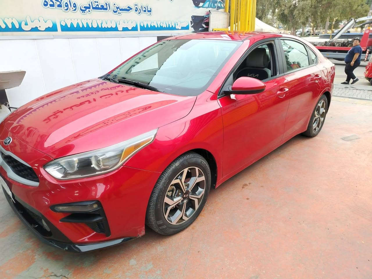 فورتي للبيع موديل ٢٠٢١
ماشية ٣٤ ميل 
حادثها في امركيا موجود فديو
وسونار 
وكذلك بيها حادث جاملغ خلفي
عكس السائق ومعمر ومصبوغ
مكينة وكير وكهرباء وحدادة وتبريد وتدفئة كلها سليمة وشغالة 
بقية التفاصيل بالصور والسونار
سكن بغداد حي اور
 قرب جامع بيت مجيسر 
للاتصال صاحب العلاقة 
 ‏‪ 0770 366 0556‬‏ متوفر وات ساب
غير متواجد فيس 
السعر ١٣٥ وبيها مجال حق الجية ...
