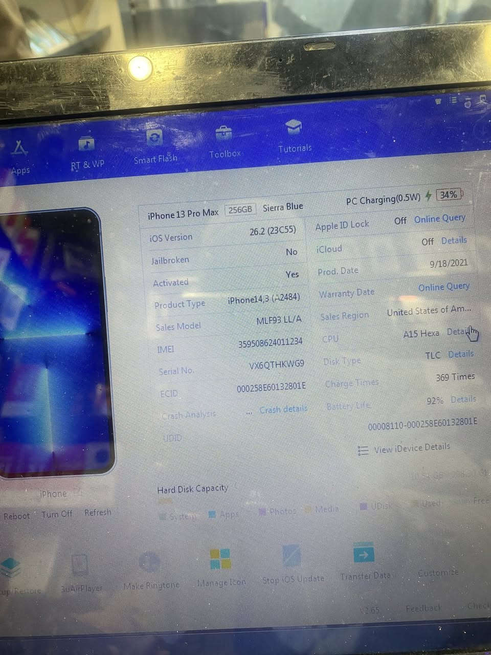 ايفون 13 برو ماكس اسود 
ذاكرة 256
بطارية 97
وتربووف ما مفتوح ضمان
نضافه100%
السعر 650
ايفون13 برو ماكس بحري
ذاكرة 256
بطارية92
وتربروف ما مفتوح ضمان
نضافه90%
السعر650
للتواصل ***********
الموقع سوق رمادي بفرع اسواق الاخرس
