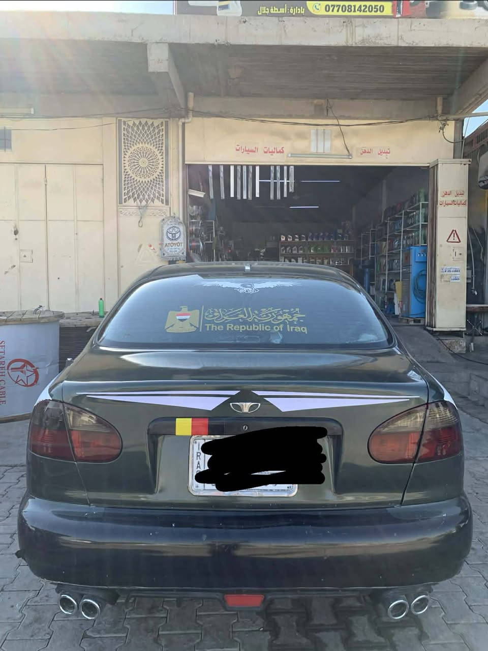 سياره دايو لانوس للبيع سعر٣٨ورقه بي مجال سنويه لحد٢٠٢٧ رقم ***********
