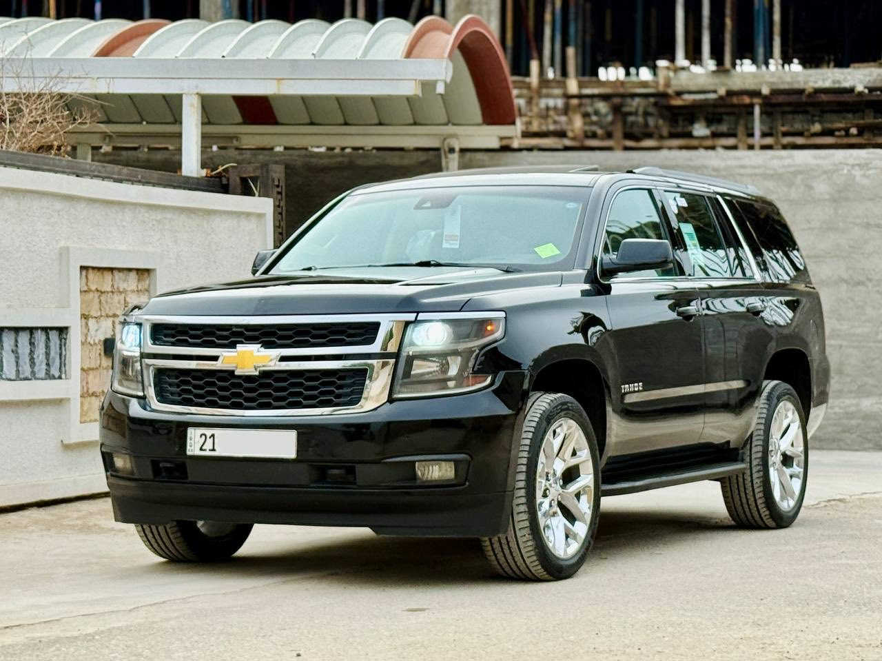 تاهو 2015 خليجي 
الفئه: LT1 
فتحه - رادار امامي - فورويل - شاشه + قاصه - صندوق كهرباء - تشغيل عن بعد تحديد مسار - كشنات كهرباء - حساس امامي وخلفي - ويل 22 برايمر - تخم تاير جديد 

مكفوله بدون صبغ وبدون ضرر رقم سليمانيه بأسمي سنويه جديده 

السعر ( 325 ) مكاني بغداد 
 ***********
الخاص مغلق
