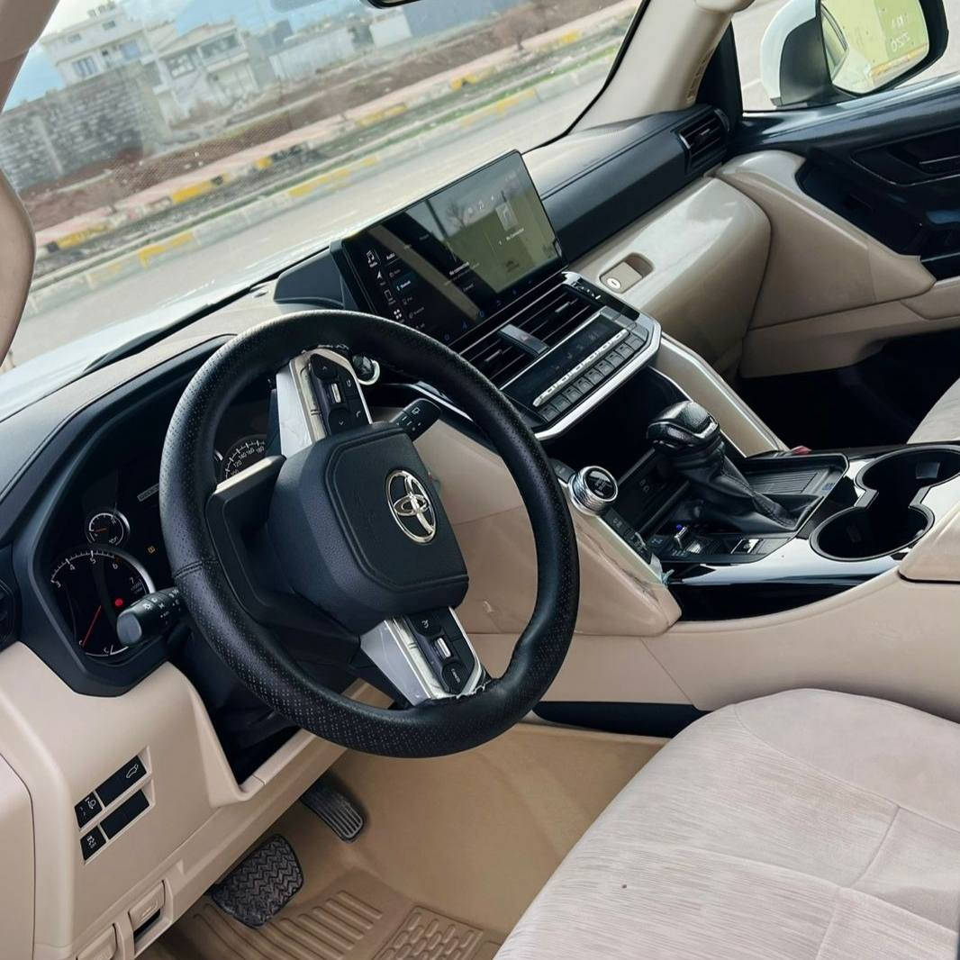 تۆیۆتا لاندکڕۆز 2024 مواسەفات GXR 
سفری شەریکەی بئ تؤربؤ
تەنها 36هەزار کم ڕۆشتووە 
3  پارجه بؤياغ له سه ر ساغي 
نوکە دەرزی پێوە نییە  
سەیارەکە سفرە هەموو گیانی بەشەرت 
٣ پارجه ي بؤياخه له سه ر ساغي به شه رت 
نوكته ي پي وه نه بيت

سـعـر : لە کۆمێنت داوابکە ڕاستەوخۆ بۆت دێت 📥 

گێر و مەکیەنەی بەشەرت 
هیچ کێشەیەکی تێدا نییە 

ژمارەی خاوەنەکەی 
***********
***********
