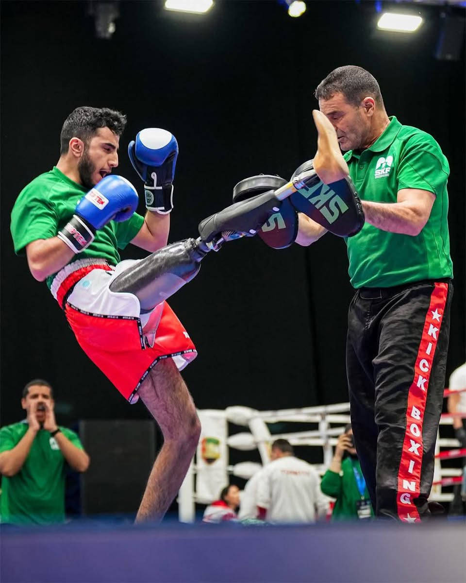 اعلان...
الى عوائلنا الكرام في قضاء الصويرة قاعة ابطال الكيك بوكسنغ تفتح ابوابها الى لاعبين من ذوي حتياجات الخاصه الراغيبن بلتسجيل  في قاعة ابطال الكيك بوكسنغ الواقع مكانها في منتدى شباب الصويرة بقيادة الكابتن المدرب الدولي احمد عايد محمود علماً ان التسجيل (بلمجان ) لدعم طاقاتنه الشبابيه من ذوي الهمم 
الاستفسار 
‏‪0788 676 7170‬‏
والله ولي التوفيق❤
