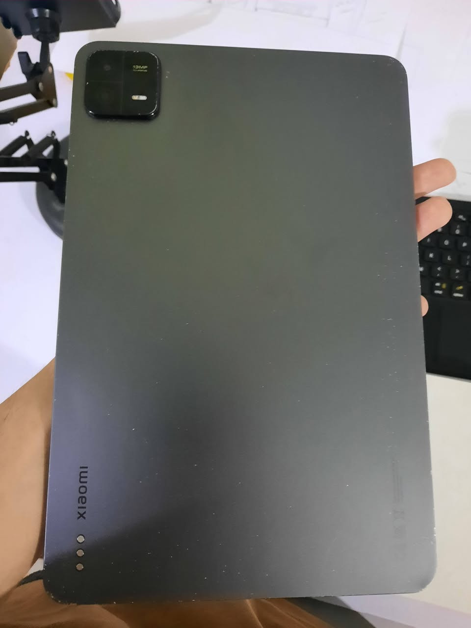 السلام عليكم اخواني الغالين ايباد شاومي باد 6 الجهاز استخدام تصفح ودراسة مكفول من الفتح مكفول من الكسر بي اشياء بسيطة على الاطار واضحة بالتصوير الجهاز والله نضيف وويا كيبورد امزون وشوف عينكم السعر 290 وبي مجال بسيط مكاني بغداد مدينة الصدر شارع الداخل
الي يحب يشتري يراسلني خاص ورجائا المو شراي لا يراسل


**إذا كنت صاحب هذا الإعلان وتريد حذفه لأي سبب، رجاءا أرسل رسالة إلى الدعم الفني**