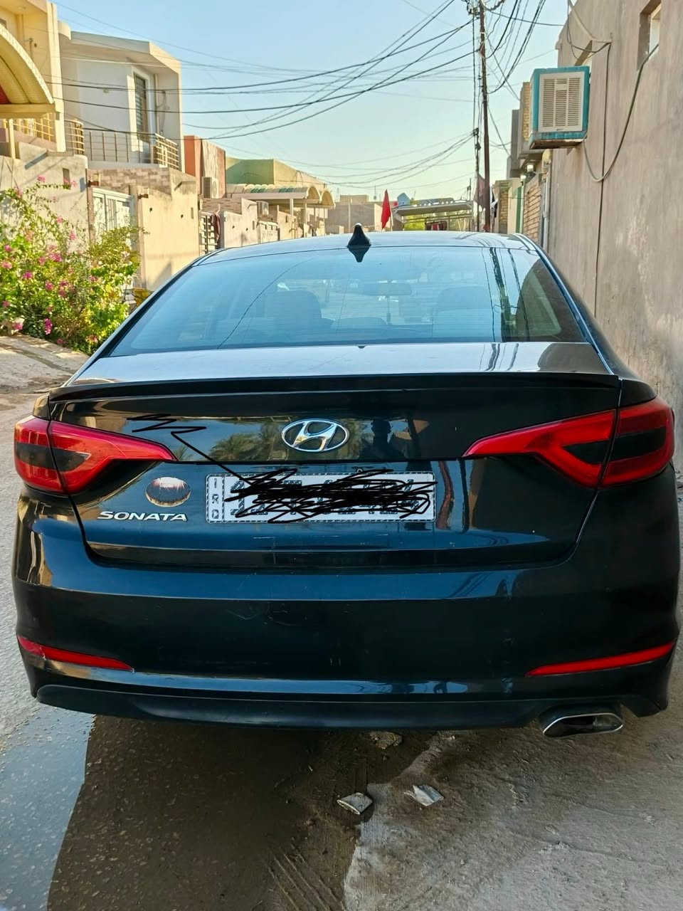 للبيع سوناته وارد امريكي ألون اسود حادث جهت السايق الباب السايق البابالخلفي بيه صبغات ابيع حزام السونار موجود بل صوررقم نكليزي بغداد سنويه 28 رقمي ***********.    سعر 110 بيه مجال قليل مكان النجف مديل 2016

