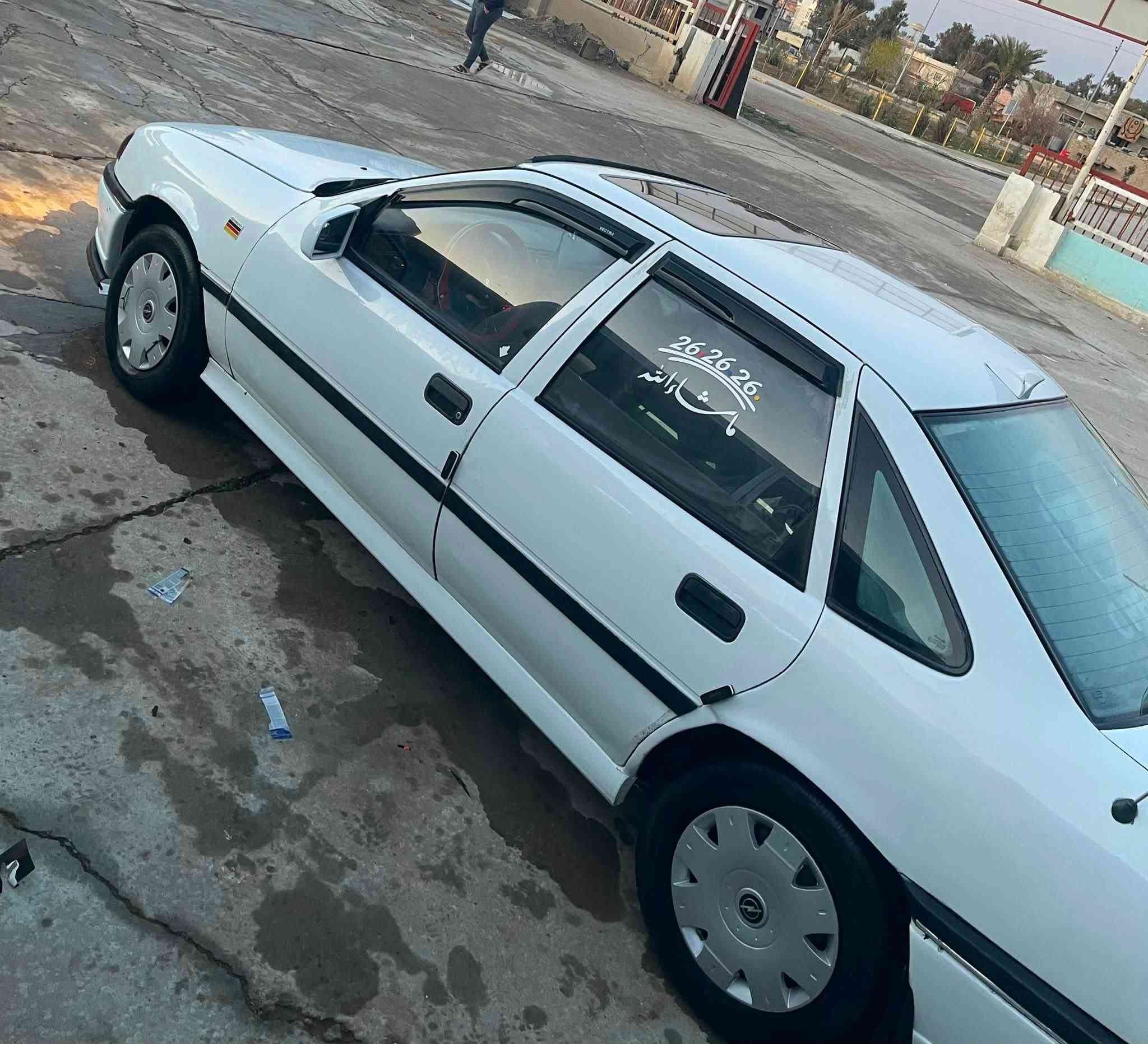 اوبل فكترا موديل 1992
محرك محور نيسان صني موديل 2007 

كير محرك شرط 

هزه فحص سنويه جديدة 

تبريد ثلج ❄️ 

وايرمة كله شغل 

سياره جهزا ما تصرف ربع عليها 

صبغ مكان الدوائر فقط 

لستفسار عن رقم الهاتف او مراسله الصفحه

السعر 52$ بيها مجال بسيط  

***********

***********
