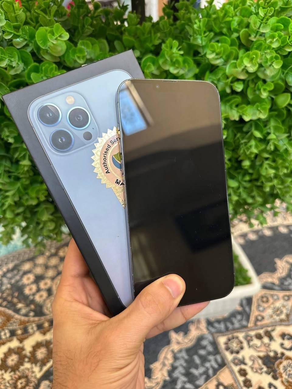 ايفون 13 برو ماكس ذاكرة 256 بطارية 83 بلاد

عربي شرق اوسط ضمان ماستر AA/A

مكفول من كلشي مابي شخط واحد جديد وتربروف
بدون ملحقات

السعر 740 وبي مجال بسيط جدا

***********

عنواني بغداد المدائن
