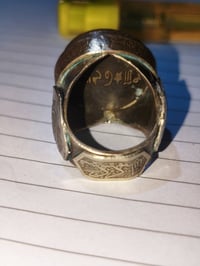 قديم • مبادلة • محبس فضة ثقيل