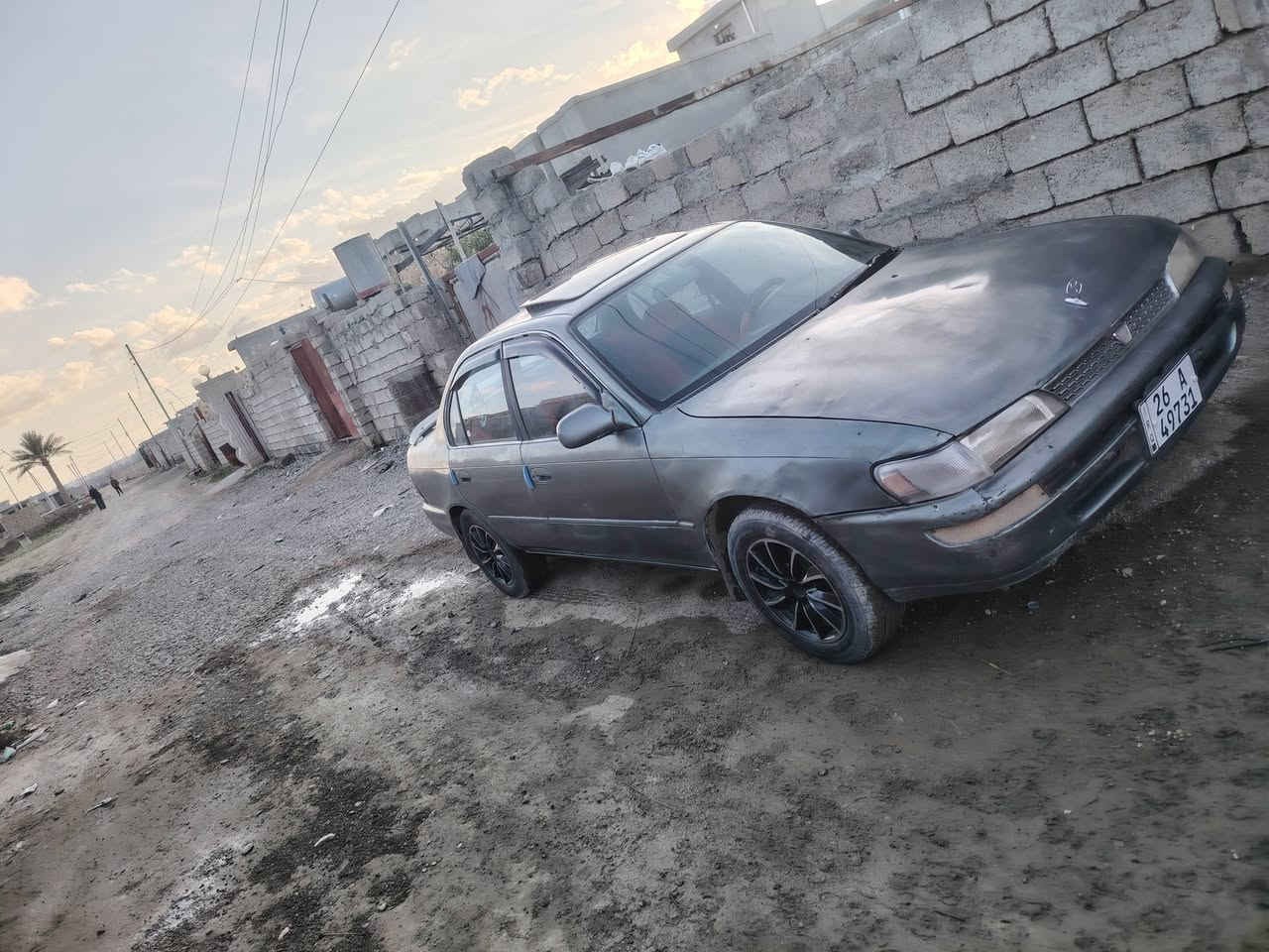 سلام عليكم كورلا 92 نضيفه مابيها نقص رقم صلاح الدين دولي بسمي ال31 هزه جديده تايرات جدد مكان اشرقاط ***********
