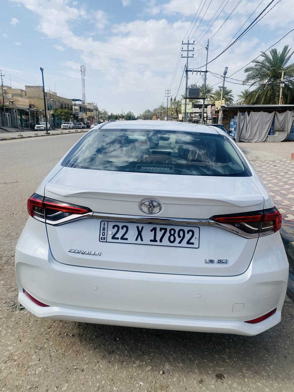 تويوتا كورلا 2025خليجي ساز ام ضمان
رقم أربيل الدولي 

على وضع الوكاله مكفوله من الزلغ 

فول مواصفات ومغلفه جلد اصلي 

فتحة 

بصمه 

محرك ١٨٠٠ 

شاحن لا سلكي 

تبريد خلف 

حساس امام خلف 

مرآة تعتيم ذاتي 

مري كهرباء 

للاستفسار الأتصال على رقم 

***********
