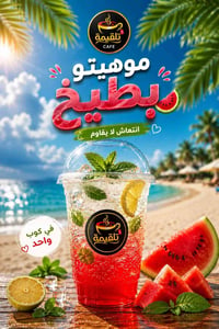 موهيتو بطيخ • قهوة تلقيمة • العامرية اول