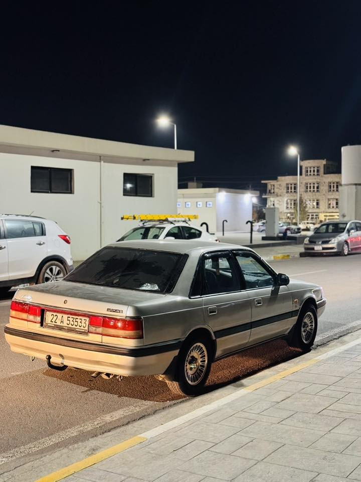 مازدا 626 مۆدیل 1991
گێر تۆماتیك مەکینە 8و بەغ
عامە بۆ جوانی
تەنها ڕیباتەکەی پشتی گۆڕاوە
لە ئەوروپا
تەبرید سارد گەرم
گێڕ و مەکینە بەشەرت
هەزەی مانگی 7 بەسەردەچێ
سەنەوی تاکو 2030 نوێیە
سەیارەکە بێ مەسرەفە و توندو تۆڵە
نرخ 48$ وەرەقە و مەجال
شوێن هەولێر
ژمارە تەلەفۆن :***********📞
