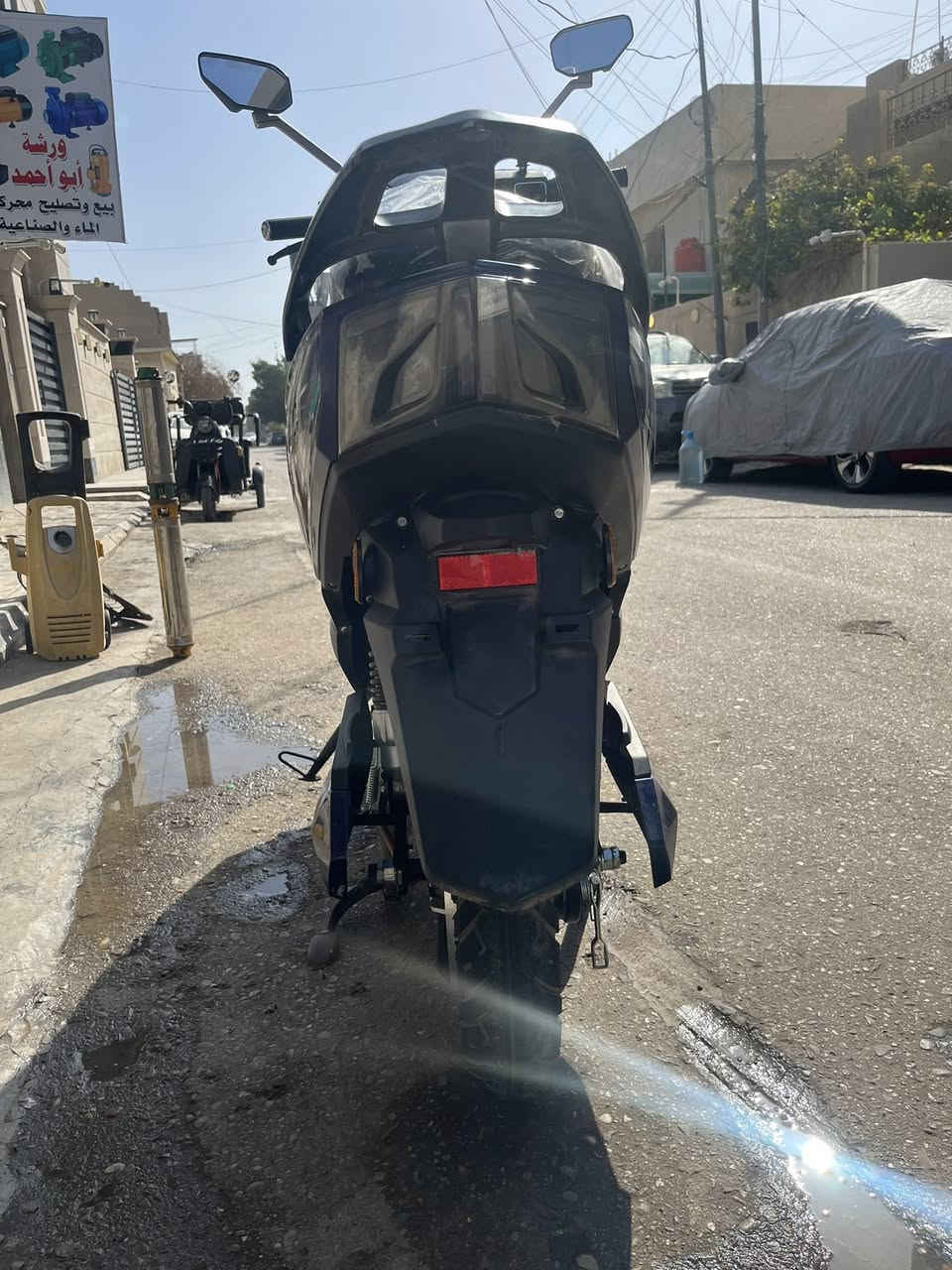 للبيع دراجه سكنس شحن
٦باتري المسطره الدبل
يجي بيه ٣سرعات السرعه القصوى ٩٠ 
الدراجه نضيفه ومكفوله كفاله عامه 
بيه وضعيه الR
يجي بيه حمايه سرقه 
بيه بصمات اثنين
وتشغيل عن بعد 
التواصل عنواني كراده داخل يم جبار ابو الشربت
***********
