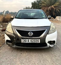 نيسان فيرسا ٢٠١٣  وارد أمريكي نقص بس دعامية  حادثها بجم من امريكا ومسو...