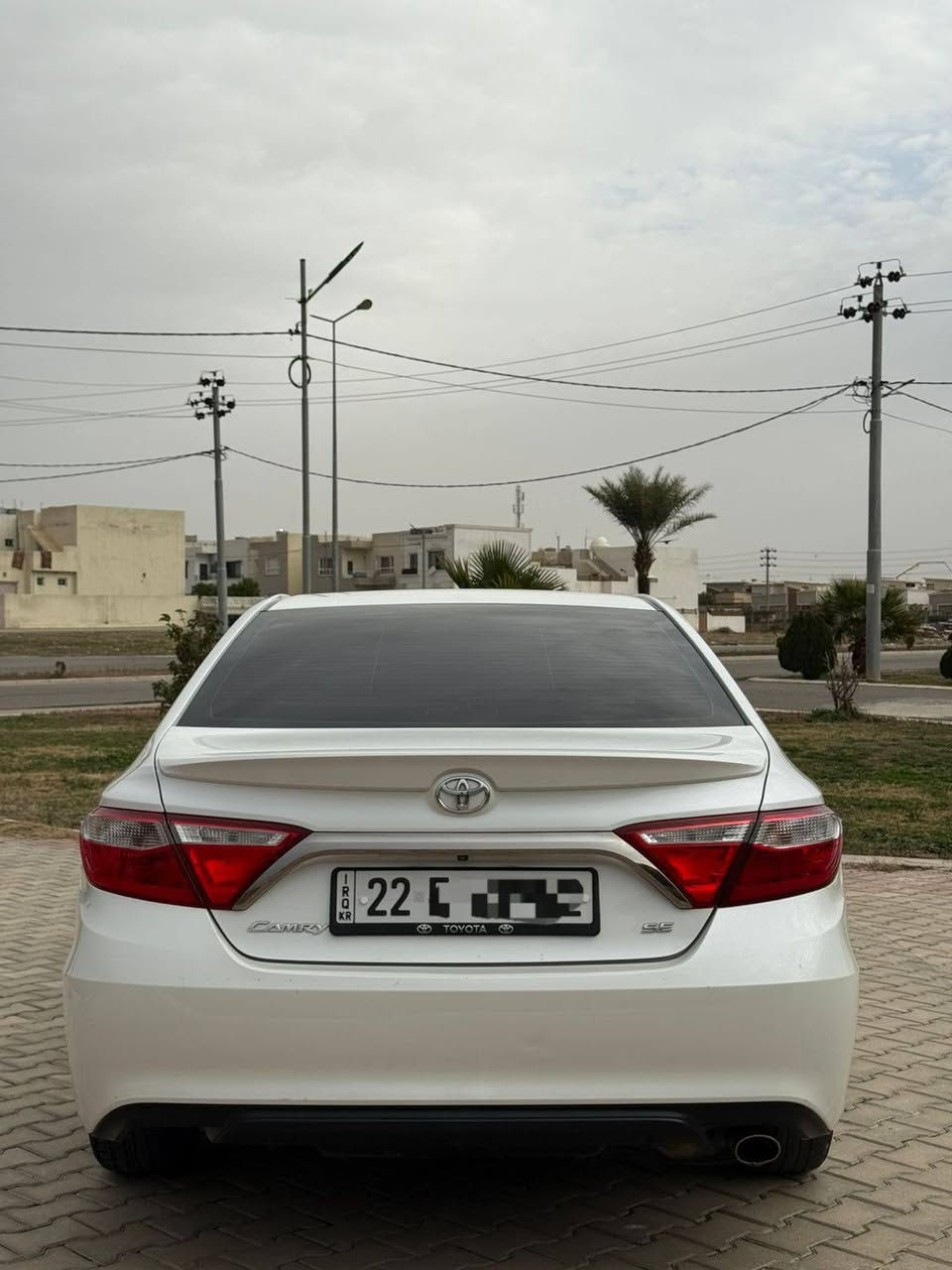 كامري موديل  2016 SE وارد امريكي
سيارة  جوملغ مبدل  بدون يرباك ودواخل 
 ميل ماشي88
مواصفات SE  امريكي 
كشن جلد و كهربائي و  شاشة و كاميرا و حساس فوليوم و بلاجكتور ولايت زينون وتحديد سرعةو بلاجكتورو Eco
شفتات ستيرن موصفات SE معروفه 
رقم الهاتف ***********
رقم الهاتف ***********
وتساب موجود
