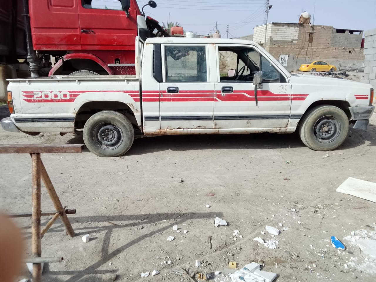 للبيع موديل ٩٠ شاصي مابيه شي مكينه هونداي 4 كابريته كير عادي رقم بصره راعيها بل نجف سعر 17 بيها مجال مكاني بصره ***********
