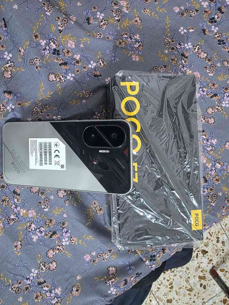السلام عليكم جهاز poco F7 ذاكرة 512 مستعمل 3 أشهر ملحقات كارتونة وكفر فقط يشغل بوبجي 120 فريم السعر 450 قفل مكان بغداد الشعب  واتساب ***********
