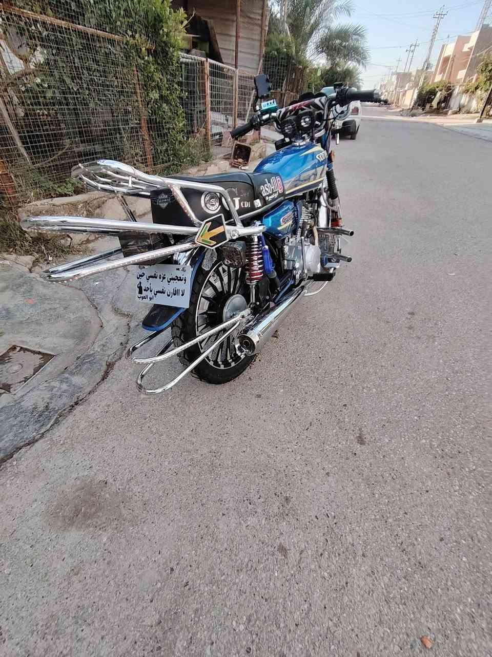 سلام عليكم لبيع دراجه سونك ٢٥ دراجه كفاله عل كل كفاله ماشيه 1000 حقيقي سعر 900 وبيه مجال مكاني ديالى خالص هبهب رقمي *********** مامتواجد فيس بس رقم
