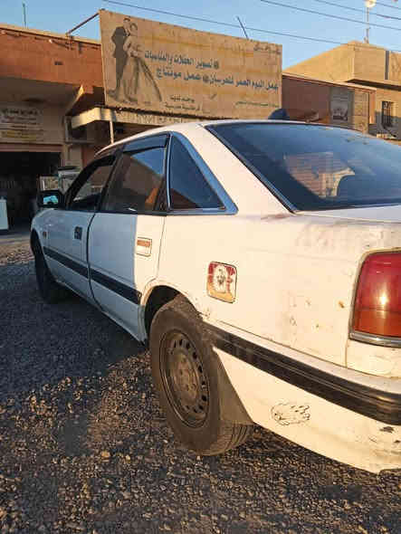 سلام عليكم
مازدة 626  للبيع فقط 12 بخ سياره جاهزة من مكينه وكير وصدر امامي زوج تاير امامي جديد كهربائية كلها شغاله تنته تشتغل 
سياره بدون صبغ مبدل بيه باب خلفي احمر ولازك اله لزكه بيضه سياره حلوه بأسمي هزه لل 26 سنويه لل 30 
سعره 32 وبيه مجال مكان سياره ديالئ شهربان اتصل ***********
