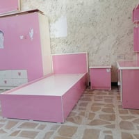 غرفة بنات • سرير ٢ • ميز تواليت