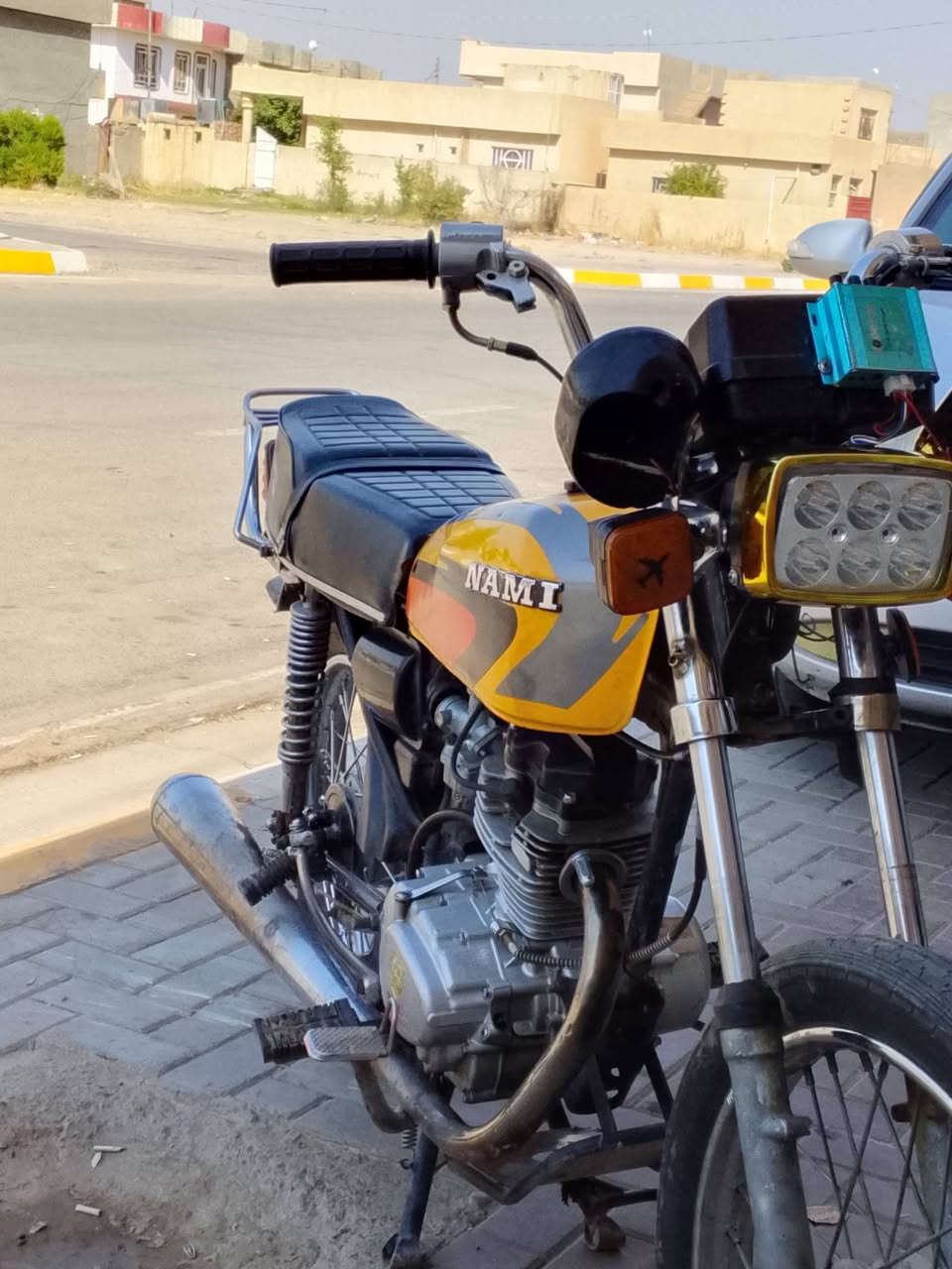 سلام عليكم دراجه للبيع تايكر موديل 2020 و مراوس ب حربيه حسب القناعه السعر 325 وبيه مجال *********** مكاني صلاح الدين الاسحاقي،💛🖤
