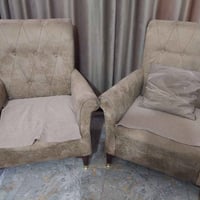 تخم • قنفات • ٧ مقاعد • طخم كراسي • غرفة معيشه • اثاث مستعمل • كنب • م...