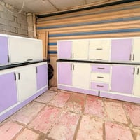 كاونتر 4 قطع • مرمر • مترين ونص