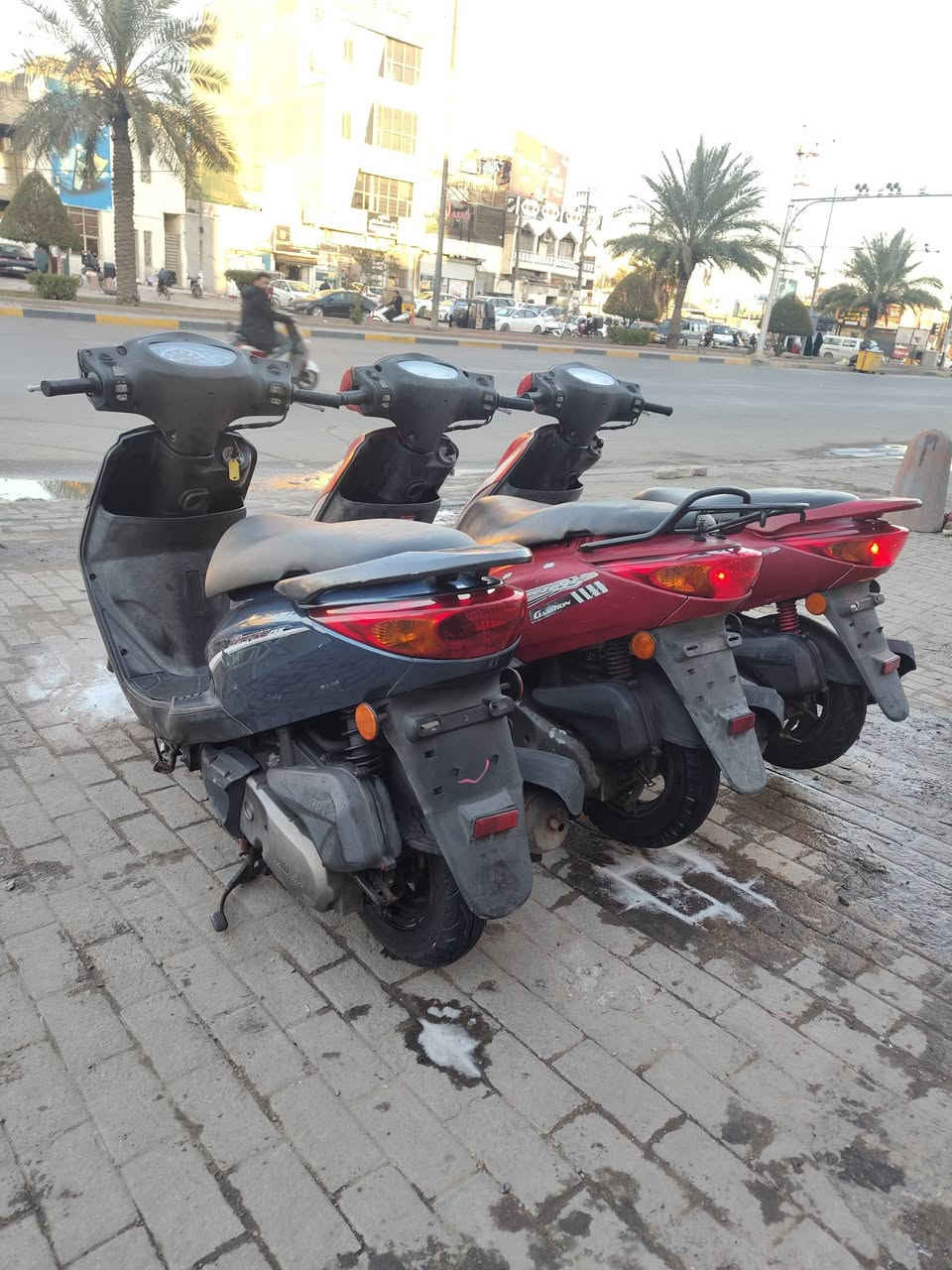 سلام عليكم دراجات رمبه وكفاله عامه مكاني بغداد داخل قطاع 19 مقابل شركه الوسيط رقمي ***********
