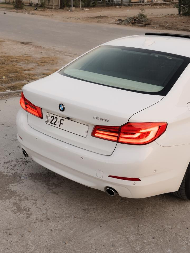 BMW 520i - 2018
خليجية وكالة العروش مكفولة من أي ضرر بيها بارد فقط بسيط جدًا ( ودعاميتها الأمامية بيها تكحيلات مال شخوط ) 

خمسة بردات ، داخل جلد بيجي ، فتحة سقف ، بصمة .. مواصفات الخليجي الفول 
ممشى 105,000 كيلو متر ، صيانة دورية داخل الوكالة 
السيارة نظيفة تفحصها وين ما تريد ، وإذا تحب فحص بالوكالة وتشوف الـ CV مالتها كامل

رقم أربيل وتحويل مباشر - مكان السيارة #بغداد 
رقم التواصل : ***********
