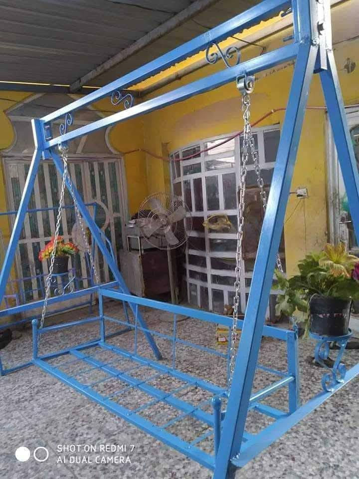 مراجيح حديد جديدات السعر 155 المكان حله واكو توصيل في الحله والمحافظات المجاورة لها رقم المبايل *********** حلة, بابل
