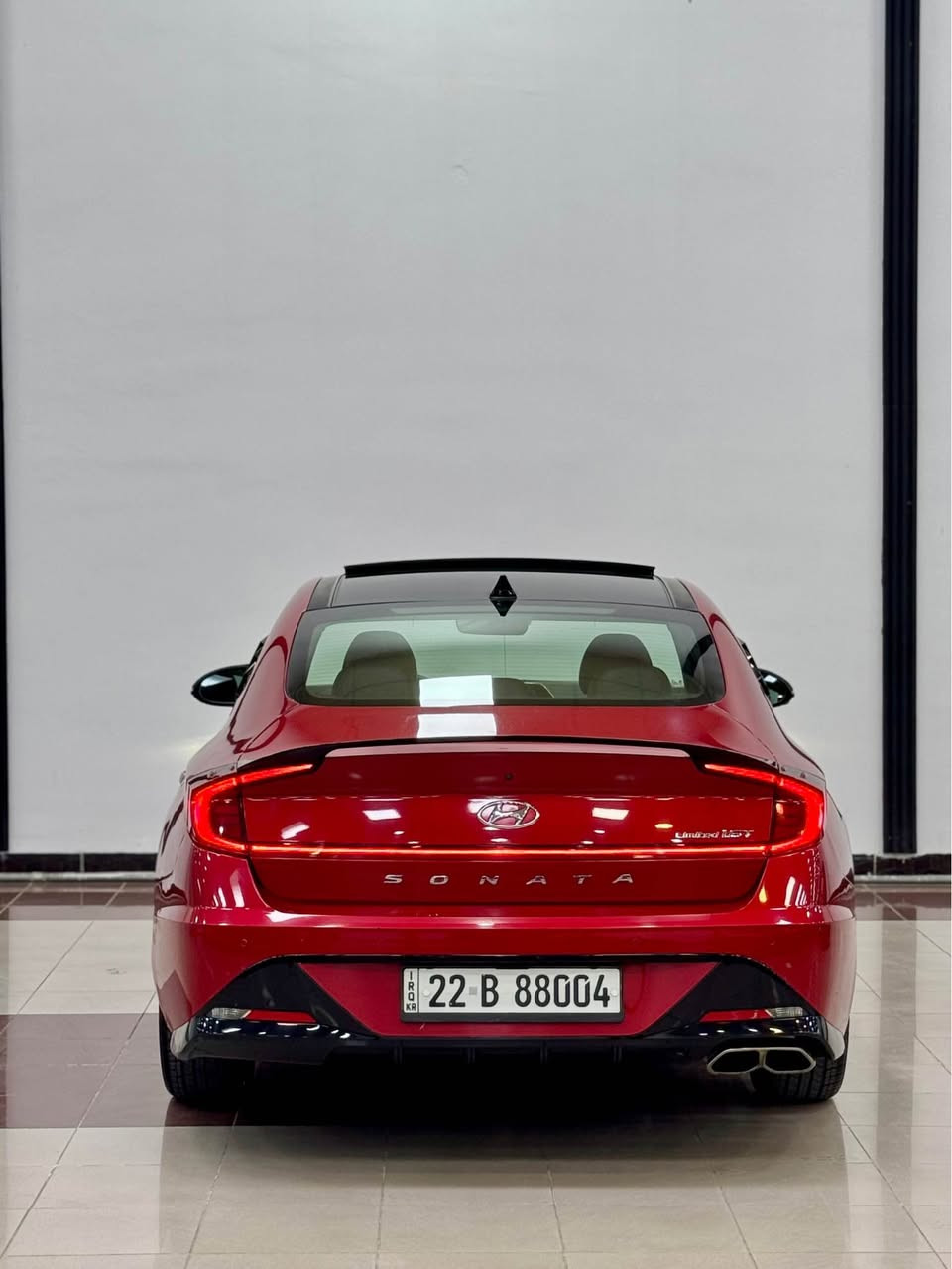 للبيع
‏💥 Sonata Limited💥
موديل// ٢٠٢١         
ماشي// ٧٧ الف ميل
محرك// ٤ سلندر ١.٦ توربو

❌ملاحظة:- جاملغ خلف و باب خلف صبغ + مكانين بي تعديل بارد

❌ارباكات كلة سليم 💯

سعر💰💰 ١٦٣💰💰ورقة و بيها مجال بسيط 👍🏻

📍مكان سيارة// اربيل-شارع ١٠٠ م معرض فجر الخليج

☎️رقم تليفون// 
***********
***********

مواصفات⬇️ (Limited) فولل ١/١
بانوراما
رادار ٣٦٠ درجة( امامي مراية خلفي)
٥ كاميرات 
داتاشو
گيج الكتروني
سيارة بالريموت كنترول يتقدم و يرجع
شغال
سيستم صوت سماعات BOSS
داخل دشبول و بيبان Ambid Light
كشنات امامي تدفئة و تبريد
ستيرن هيتر
شحن وايرلس
بريك كهربائي
حساس خلفي و امامي
‏ Auto Hold
وضعية قيادة( Eco-Normal-Sport-Smart)
....... أربيل, العراق
