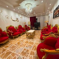 تخم رئاسي دمياطي بحاله ممتازه جداً   مع باترينه  طول 210سم ،عرض 260  ط...