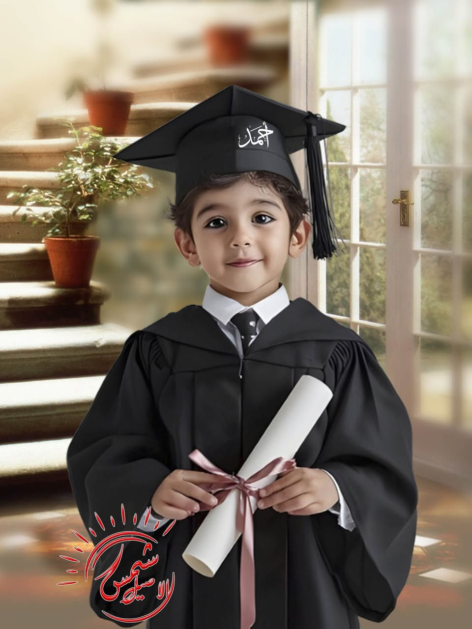 على بركة الله 
تم تجهيز بدلات التخرج روب ـ قبعة ـ وشاح ـ مسكة ... خلي طفلك يفرح بلحلظة نجاحه  تتوفر جميع القياسات وجميع الألوان للوشاحات 
 رياض اطفال ـ ابتدائي ـ متوسطة  مع الطباعة على الوشاح والقبعة بمختلف الألوان ـ مفرد وجملة .. للمعلومات مطبعة شمس الأصيل المناذرة حي الاوقاف شارع مدرسة الهدى الابتدائية ***********  اتصال واتساب تلكرام
