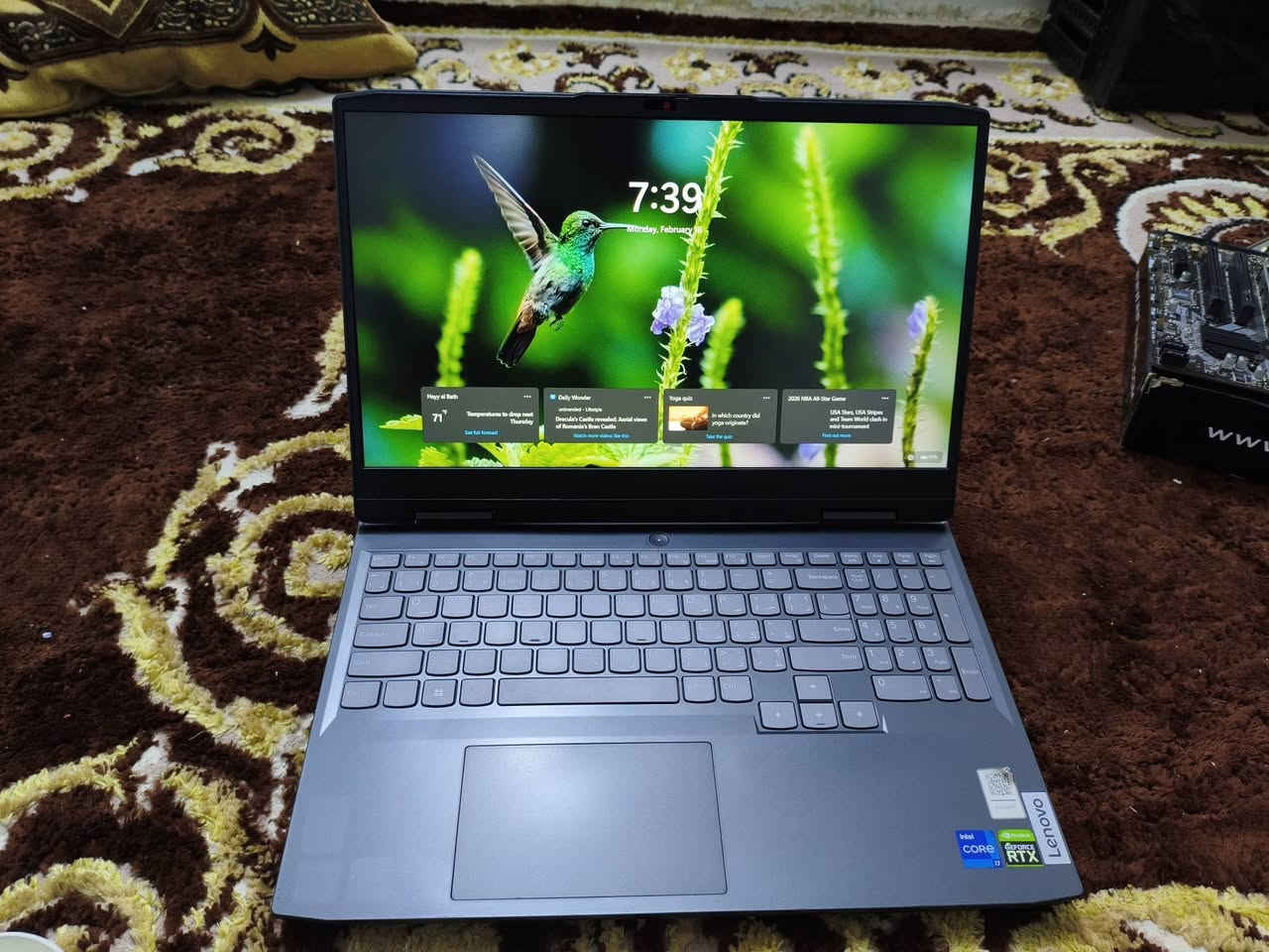 سلام عليكم من رخصة الادمن laptob Gaming lenovo مواصفات
GPU RTX3050TI 4GB VRAM
RAM 32GB 3200  MHZ
M.2 _512GB
Montor SIZE 15  120 FPS
مع شاحنته الاصلية وجنطة وموس واير 
اخوان اللابتوب مفتوح لغرض تطوير الرام لان تعرفون هاي الفئة تجي رام 16 

بطارية تكفي ع الالعاب اكثر من نص ساعة والاستخدام العادي تطول ساعة ونص لأستفسار اكثر خاص السعر 825 وبي مجال


**إذا كنت صاحب هذا الإعلان وتريد حذفه لأي سبب، رجاءا أرسل رسالة إلى الدعم الفني**