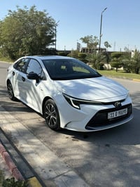 كورلا 2025 شكل الامريكي  مكفولة من الصبغ والبارد فقط رصعة بالجاملغ  فو...