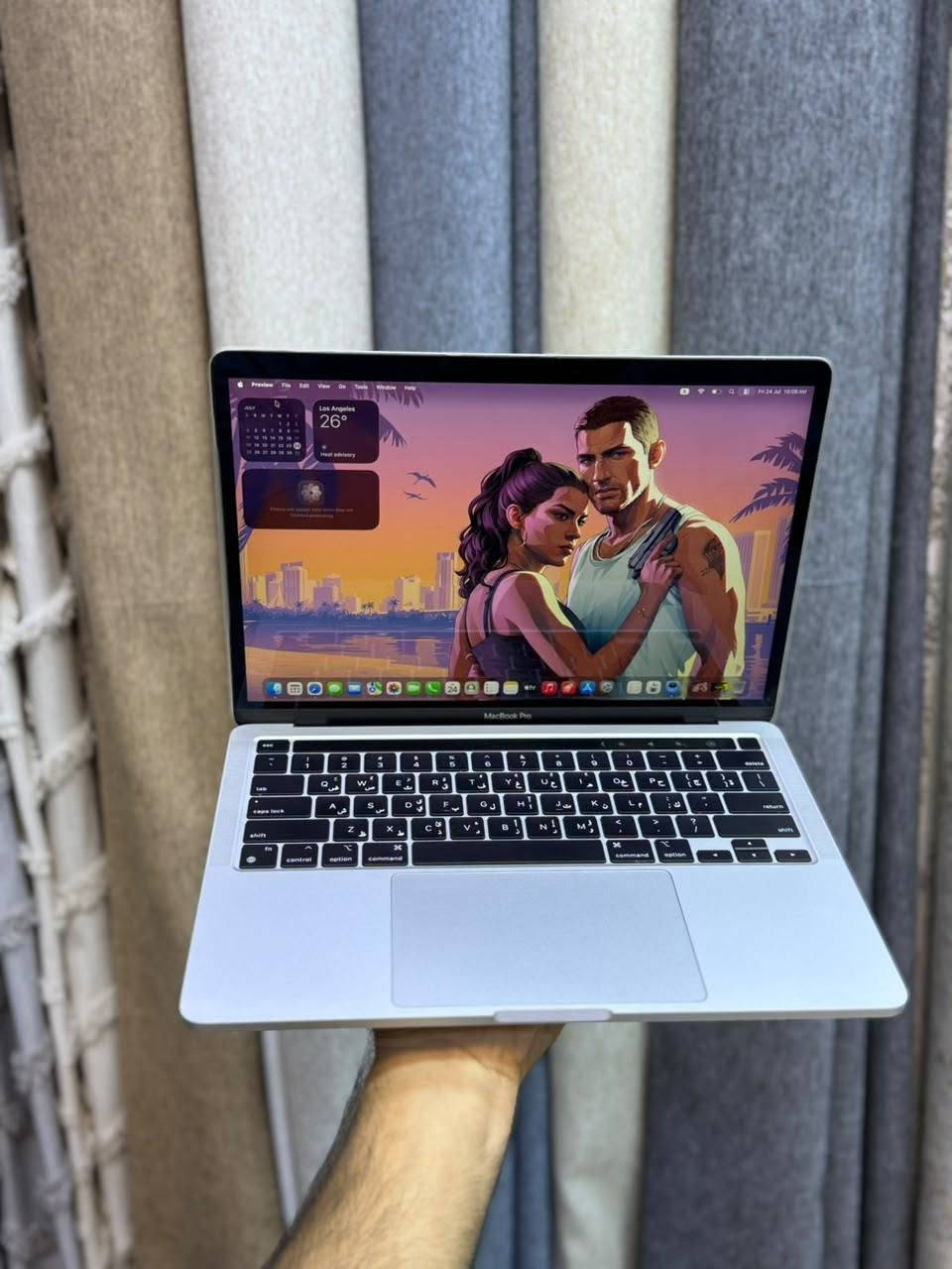 ماك بوك برو m1
رام 8g 
هارد ssd256 
13.3الحجم
السعر ٧٥٠ الف 
مكاني بغداد البياع حي التراث 
رقمي ***********
https://t.me/MACIRAQ صفحة خاصة للماك
