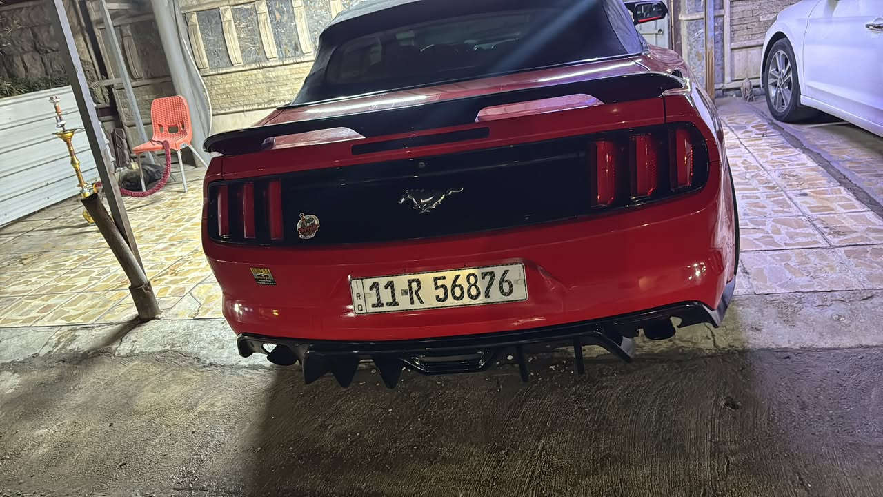 موستنك 2016 احمر طماطا  ايكو فول بريمنيوم فول كشف السيارة نقصه بس دعاميه اماميه مو حلوه بيه 3 قطع صبغ بلادية كشف كهرباء بلادي بيه ويل فيرادا تايرات جدد مستعجل ع بيع السعر 110 بيه مجال بسيط 
***********
