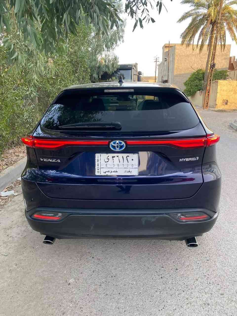 الـسلام عـليكم 
للبيـع تويوتا فينزا هايبـرد موديل 2022
وارد أمريكـي ضرر بسيط بس دعامية امامية فقط 
حتى اللايت بلادي
يعني السيارة مكفولة من الصبغ والبارد والتبديل والشخوط يعني اخت الكلين 
صـور السونار مرفقة مع الصـور
السيارة جديدة وحلوة مواصفات فول عدا السلايت 
مكان السيارة ديالى 
السعر 220 وبيها مجال 
للأستفسار ‭٠٧٨٦ ٤٩١ ٩١٩٢
