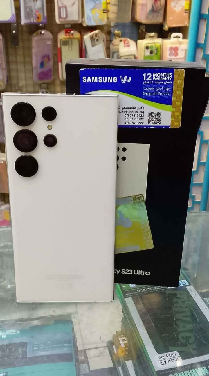 اس٢٣ الترا شرق اوسط خطين ذاكره ٥١٢ رام ١٢ لون ابيض مميز نظافه ٩٥/١٠٠  وكاله الوطني وكاله . ملحقات كامله
 العنوان. السماوه. شارع باتا.مركز تاج فون
مقابل مجمع النخله .مجاور صيدليه النصر.
*********** السماوا, المثنى
