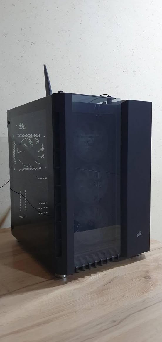 Pc للبیع
1800$ 

AMD Ryzen Threadripper 2970WX 24-core/48TH
Corsair VENGEANCE RGB PRO 56GB RGB 3600MHz DDR4 
SAMSUNG 970 EVO NVMe® M.2 1TB
Seagate 2TB HDD
NVIDIA Titan RTX 24GB gddr6 Graphics Card
Motherboard: ASUS ROG Zenith Extreme Alpha E-ATX
Corsair HX Series, HX1200, 1200 Watt, Fully Modular Power Supply, 80+ Platinum
Corsair Hydro Series H115i RGB Platinum Liquid CPU Cooler 
Deepcool CF120 PLUS Case fan 3X
Corsair Crystal Series 680X RGB High Airflow Tempered Glass ATX Smart Case

تحذیر واحد رام سلوت. مايشتغل  یعنی ما يقرآ رام


**إذا كنت صاحب هذا الإعلان وتريد حذفه لأي سبب، رجاءا أرسل رسالة إلى الدعم الفني**